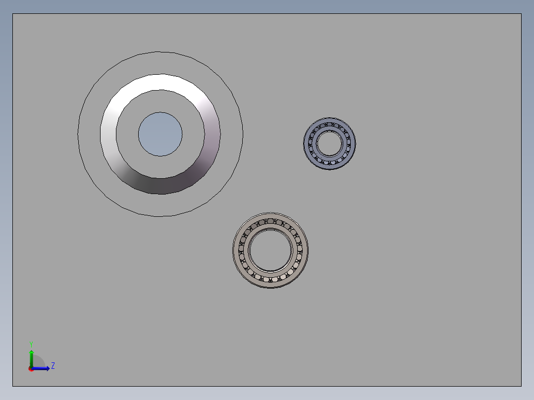 CA6140车床主轴箱模型图设计三维+二维+说明书左视图