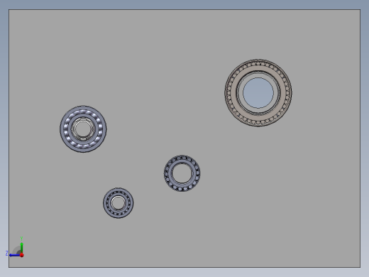 CA6140车床主轴箱模型图设计三维+二维+说明书右视缩略图