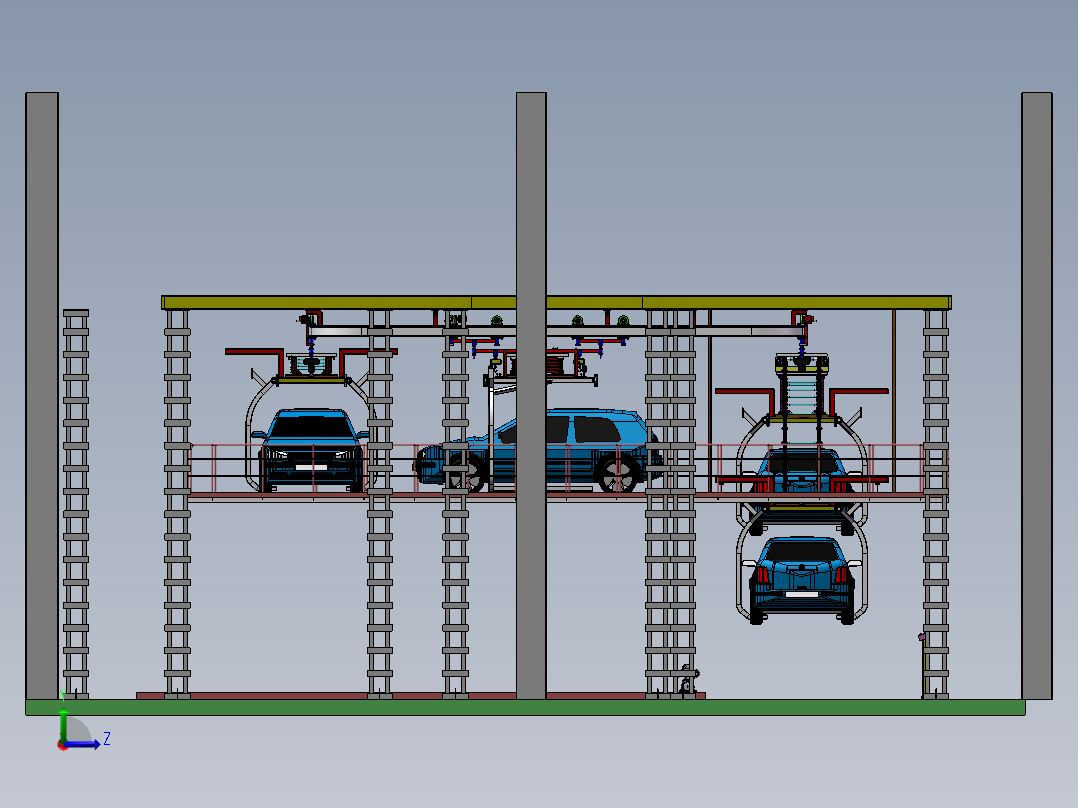 20140717-093608-40962 自行葫芦输送系统左视图
