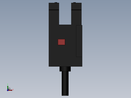 欧姆龙6系槽型光电（常用）导线引出型2M-EE-SX677-WR前视缩略图