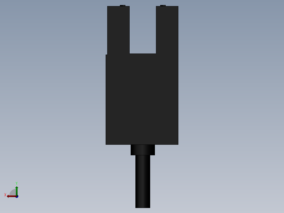 欧姆龙6系槽型光电（常用）导线引出型2M-EE-SX677-WR后视图