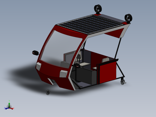 混合动力电动三轮车--sw