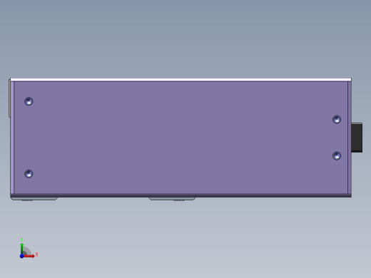 电动滑台模组SDM左折模型前视缩略图