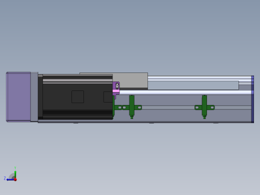 电动滑台模组SDM左折模型右视缩略图