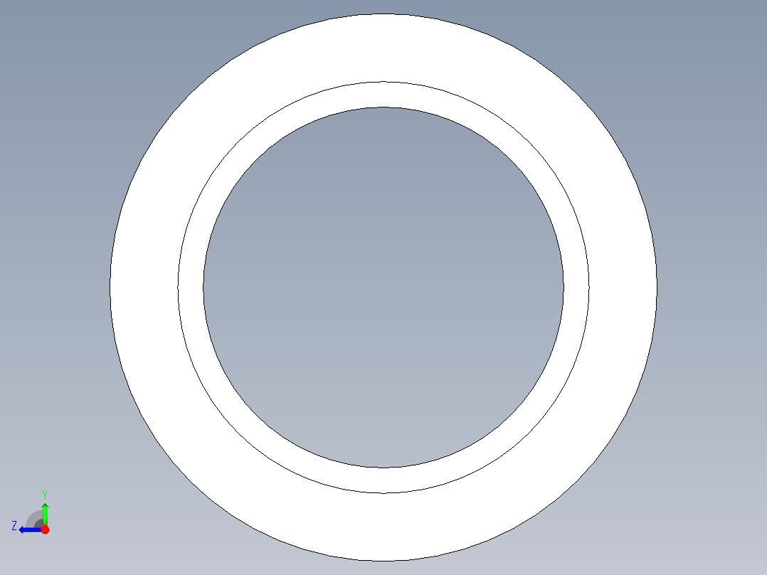 CPVC管件10-Sch80_Coupling_SxS_9829-007 _0.75in右视图