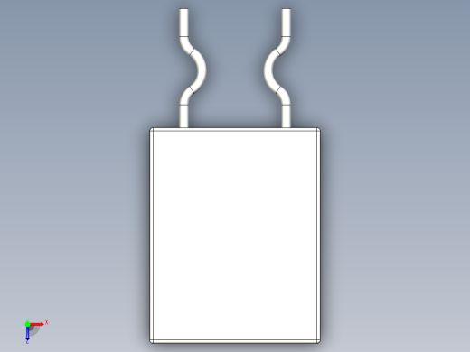 无源元件封装-BPR58CF俯视缩略图