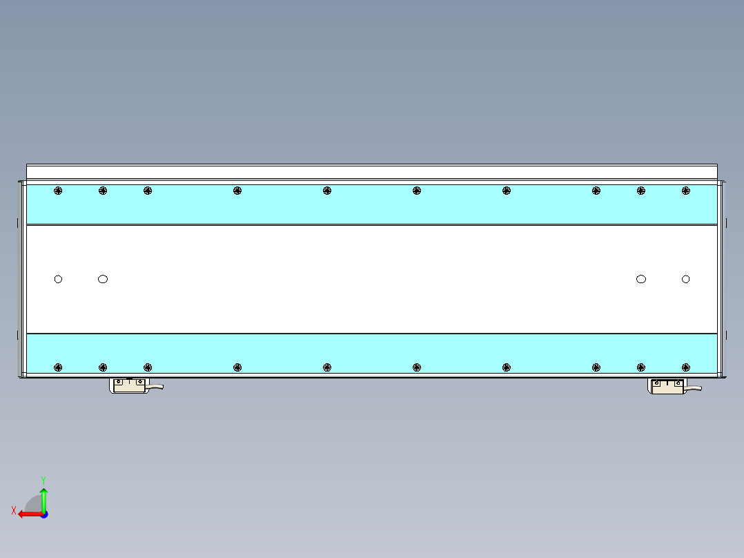 威洛博LC系列3d模型模组2LC22H1Y-S400后视图