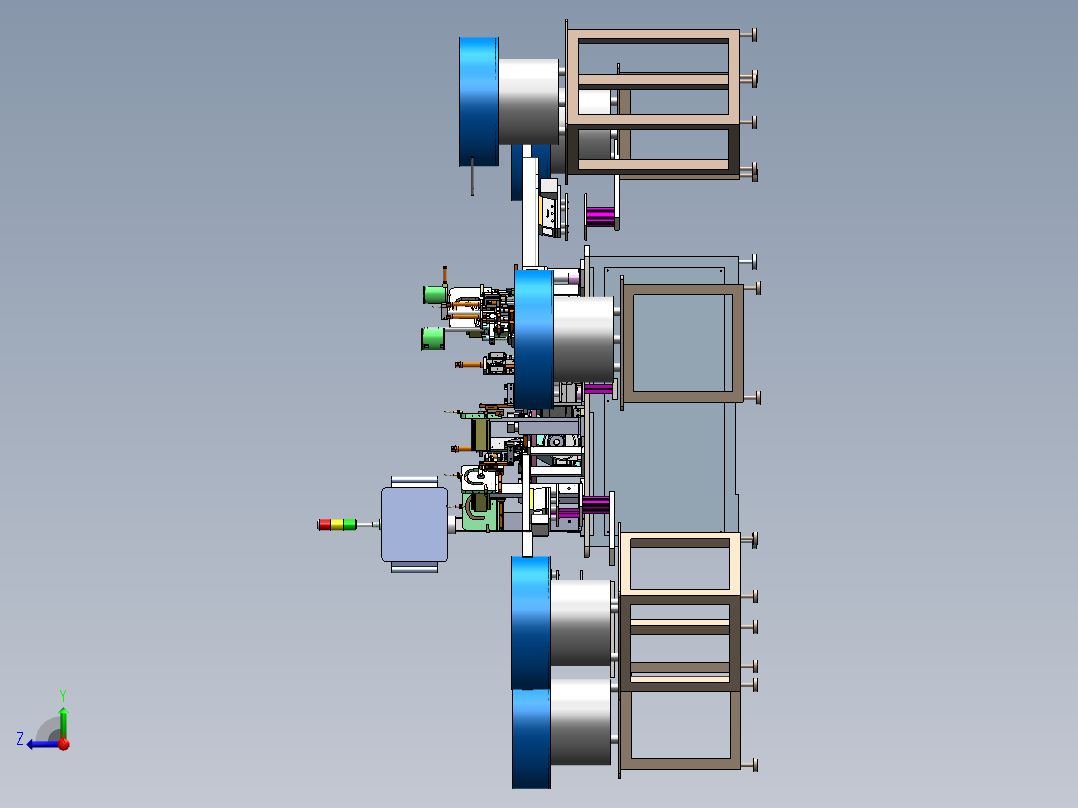 开关泵组装sw17可编辑右视图