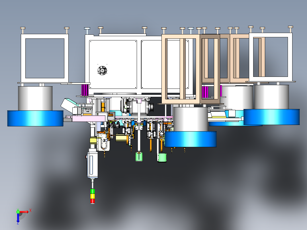 开关泵组装sw17可编辑俯视图