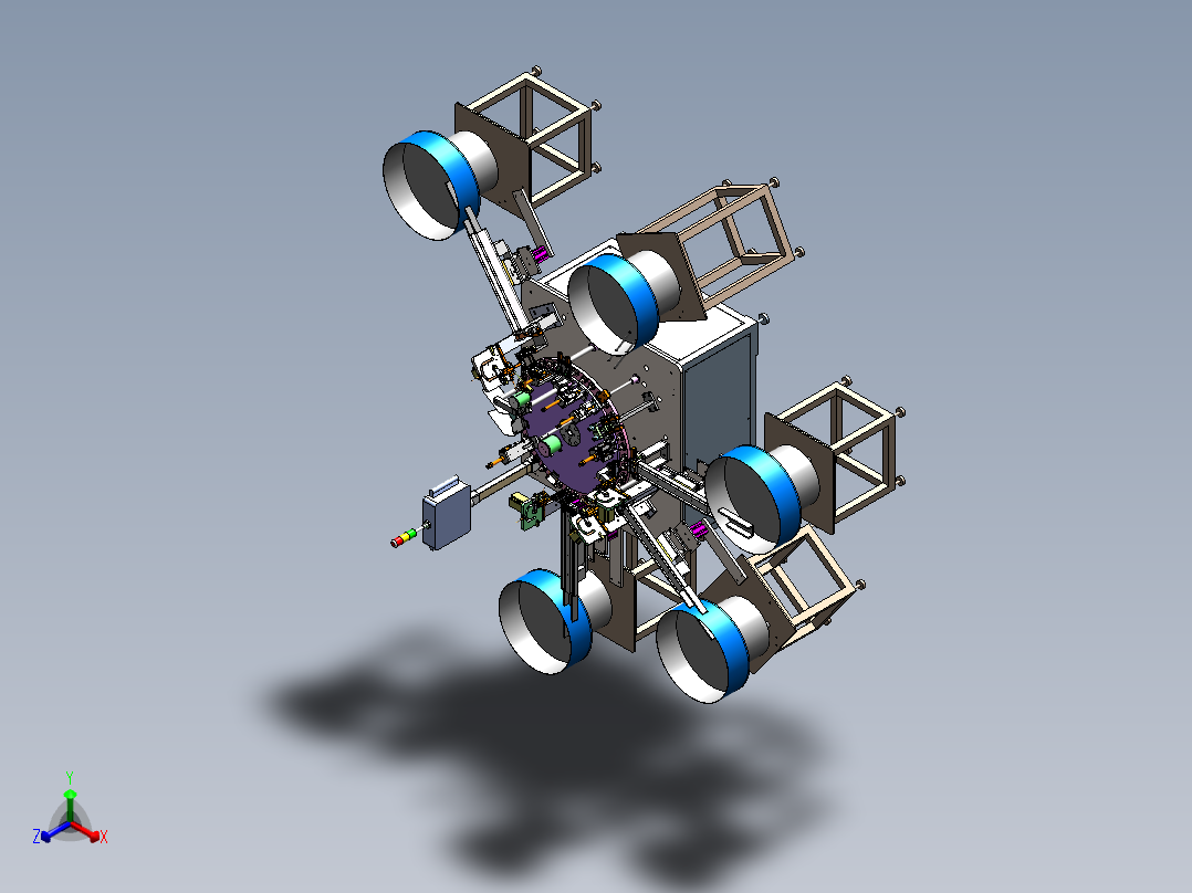 开关泵组装sw17可编辑正等轴测图