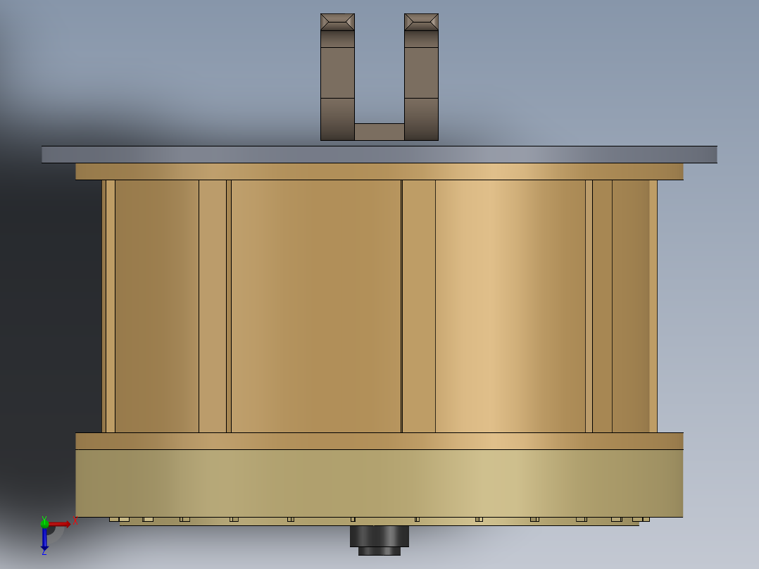 换气扇排气扇俯视图
