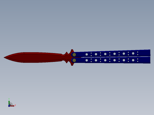 折叠刀、刀 (16)前视缩略图