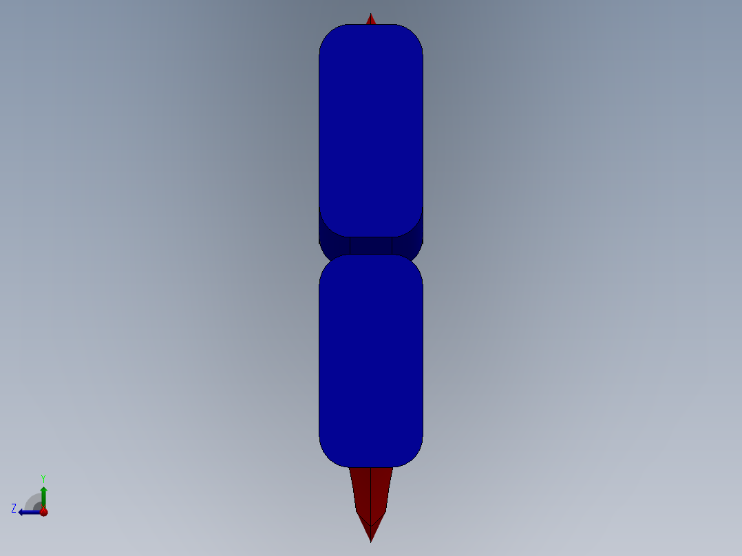 折叠刀、刀 (16)右视图
