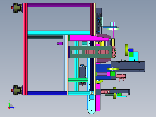 香烟外观全维度在线检测装置左视缩略图