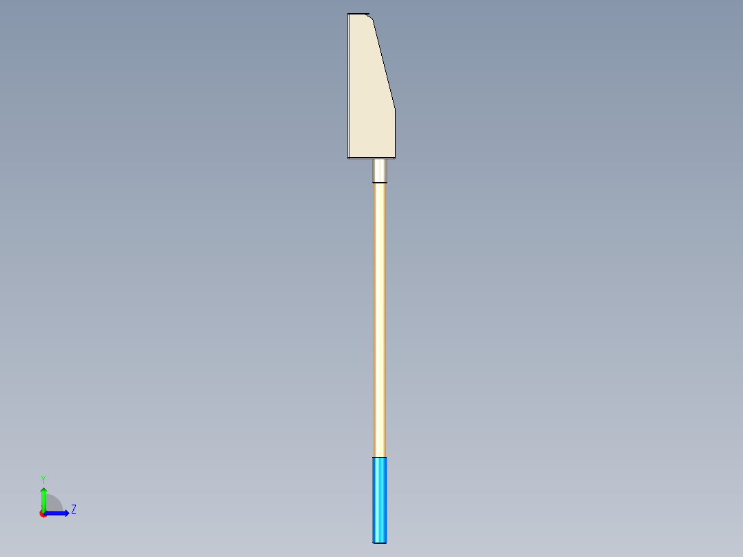 农用果实收集器左视图