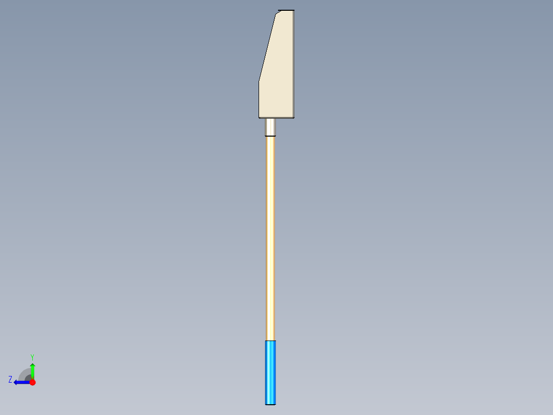 农用果实收集器右视图