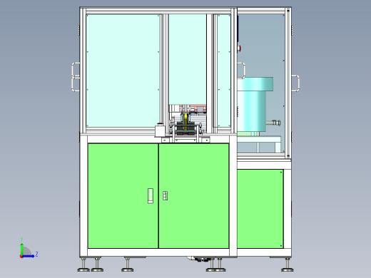 全自动微型马达转子加工生产线左视缩略图