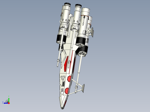 A2004151-X翼带R2D2星球大战右视缩略图