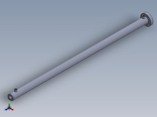 定制液压块（带原理图）正等轴测缩略图