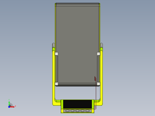 运动心电检测仪前视缩略图