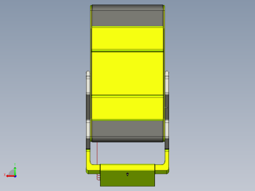 运动心电检测仪后视缩略图