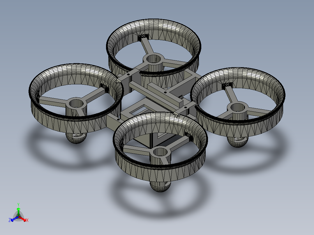 JJRC H36无人机 sw16主视图