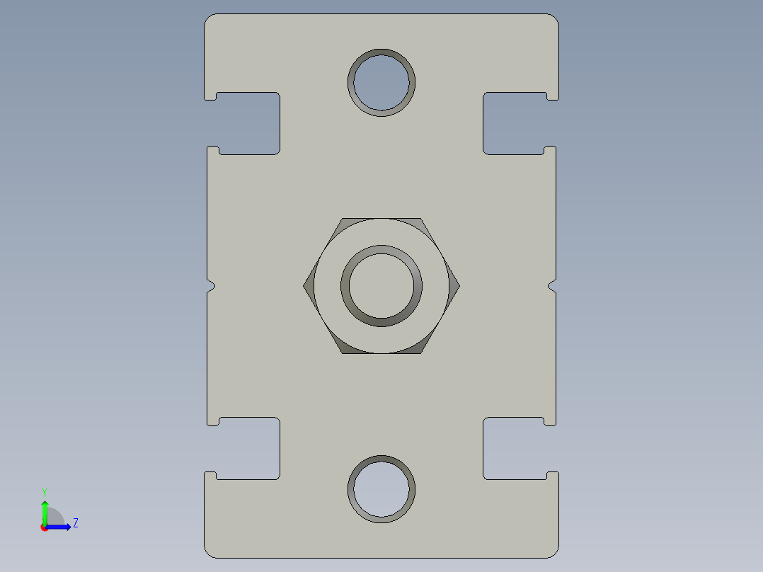 网线接口自动压合设备设计-MD-20x20-S左视图