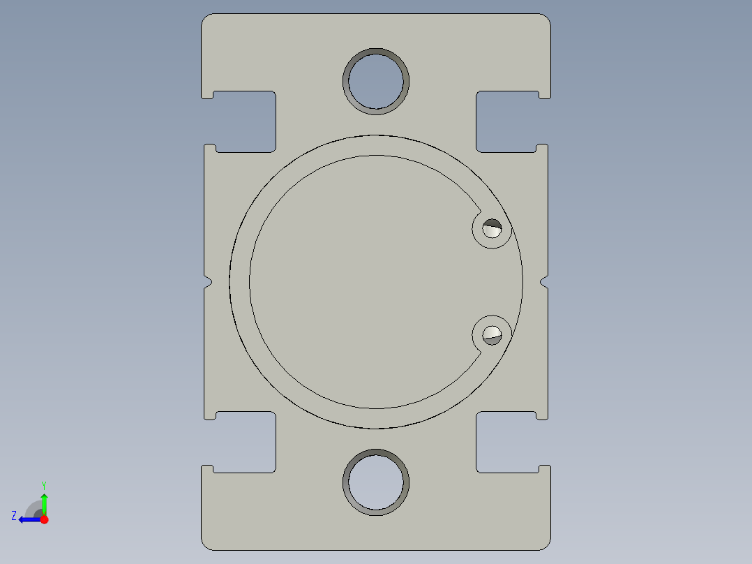 网线接口自动压合设备设计-MD-20x20-S右视图