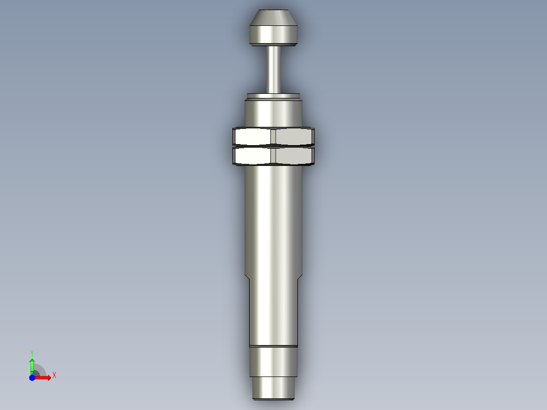 ACJ1210亚德客-液压缓冲器前视图