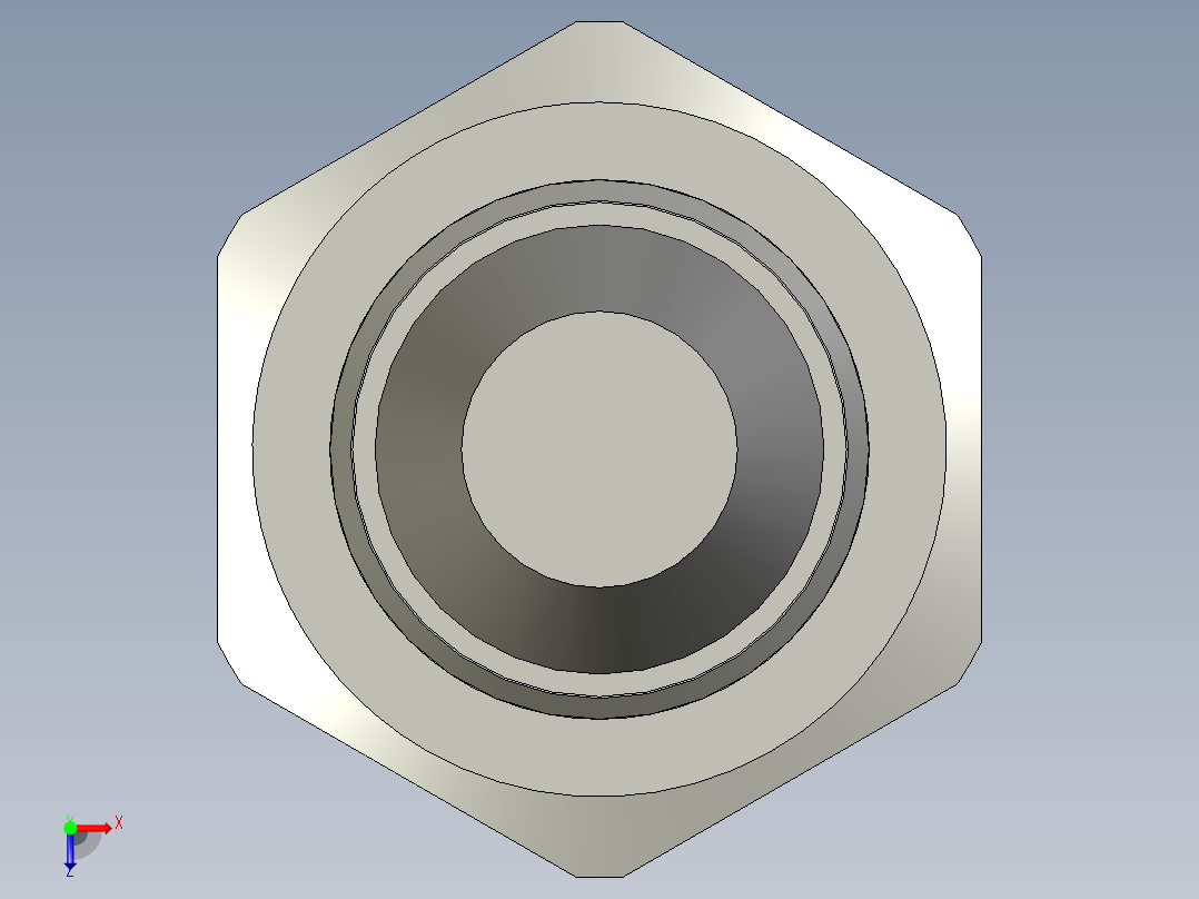 ACJ1210亚德客-液压缓冲器俯视图