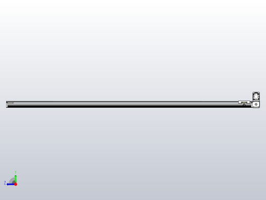 皮带直线轴半封闭可选导轨TPA-HNB-105D-90-L2200-RU-Y-P20-N3右视缩略图