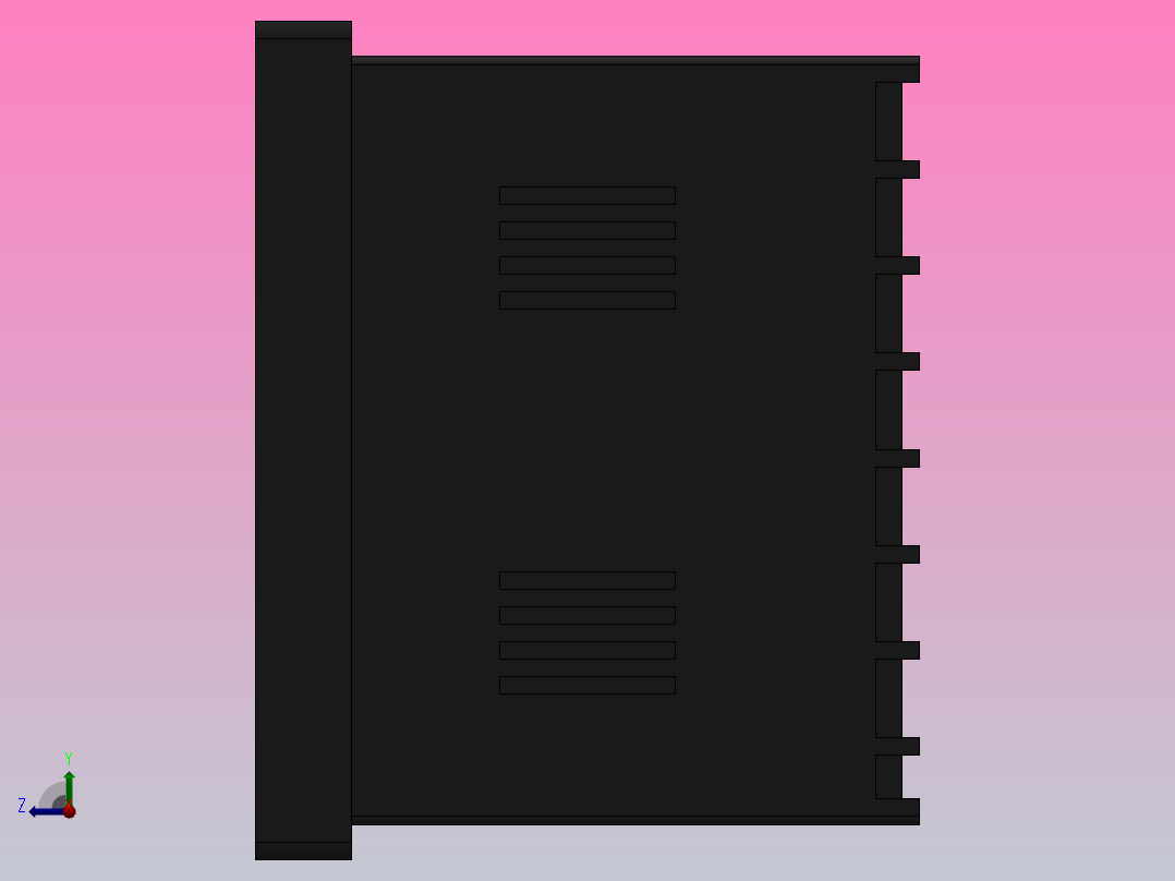 TE-SE电力参数测量仪(SE96)[TE-SE96]右视图