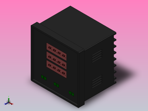 TE-SE电力参数测量仪(SE96)[TE-SE96]正等轴测缩略图