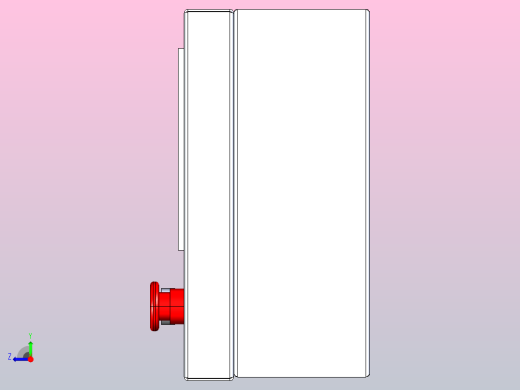 带7寸触摸屏的人机操控箱右视缩略图