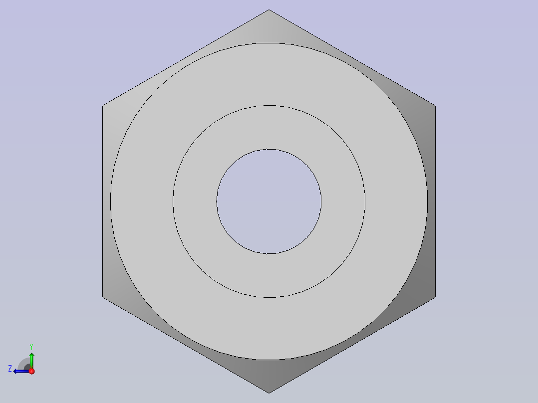 焊接式端直通管接头右视图