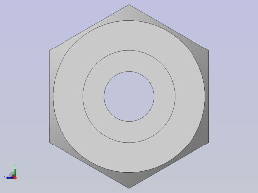 焊接式端直通管接头右视缩略图