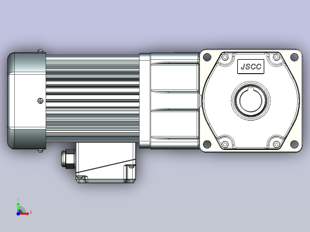 JSCC精研电机 s370rc-R前视图