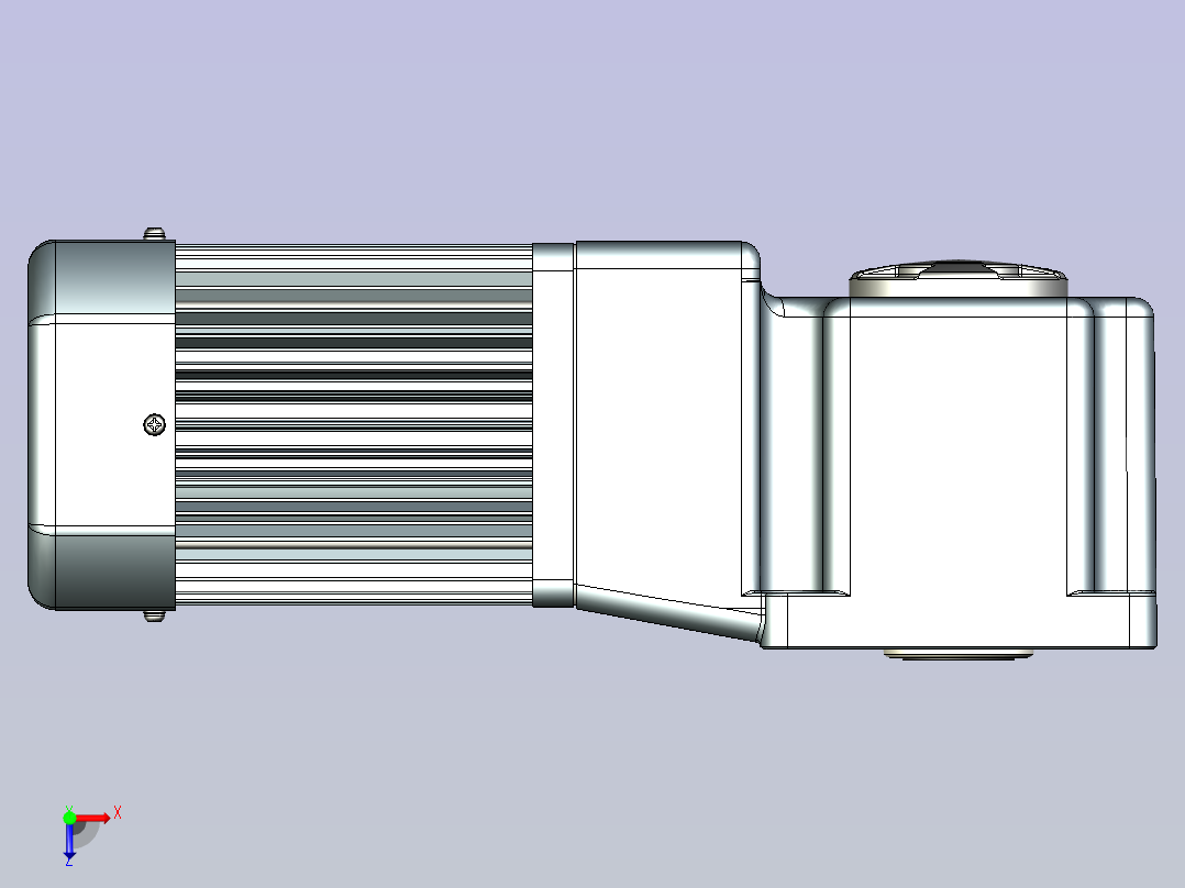 JSCC精研电机 s370rc-R俯视图