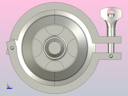 卫生级止回阀[卫生级止回阀-3]左视缩略图