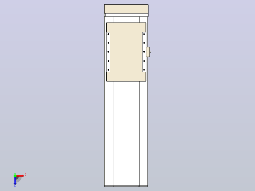 滚珠丝杠直线轴带导轨全封闭TPA-HCR-220D-3210C-L500-MP-C-P1K-N3俯视缩略图