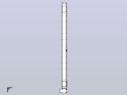 皮带直线轴双滑块型TPA-GCBS-80-P60-L550-LP-M20-N3俯视缩略图