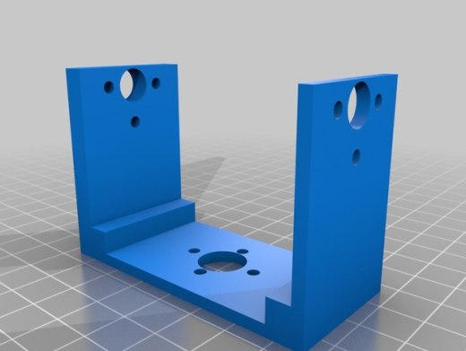 Mikes Robot Dog简易机器狗3D打印图纸 STL格式缩略图