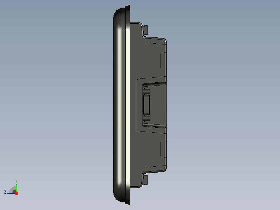 深海DSE 7320 MKII，带连接器右视图