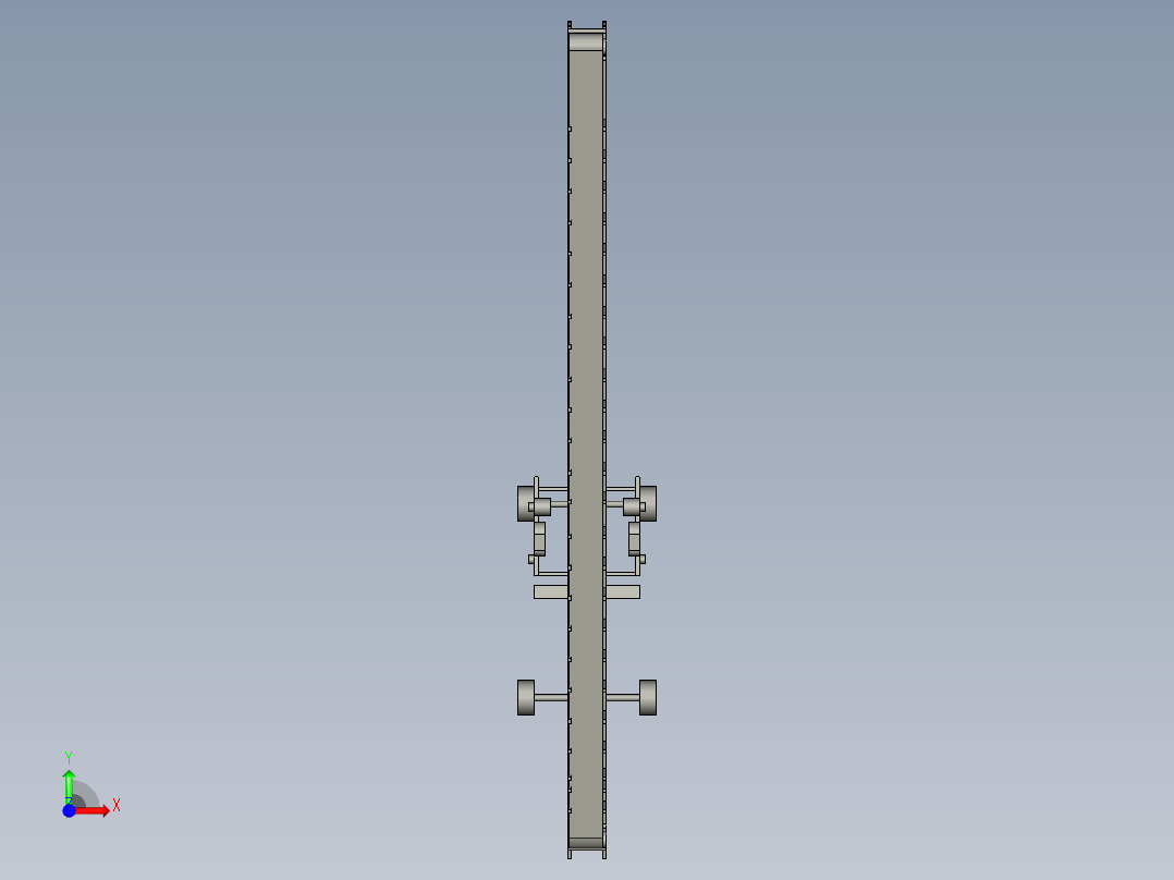 B-1200型移动运输机前视图