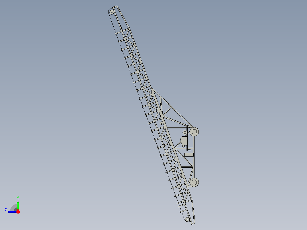 B-1200型移动运输机右视图