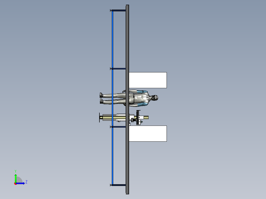 装套专机左视图