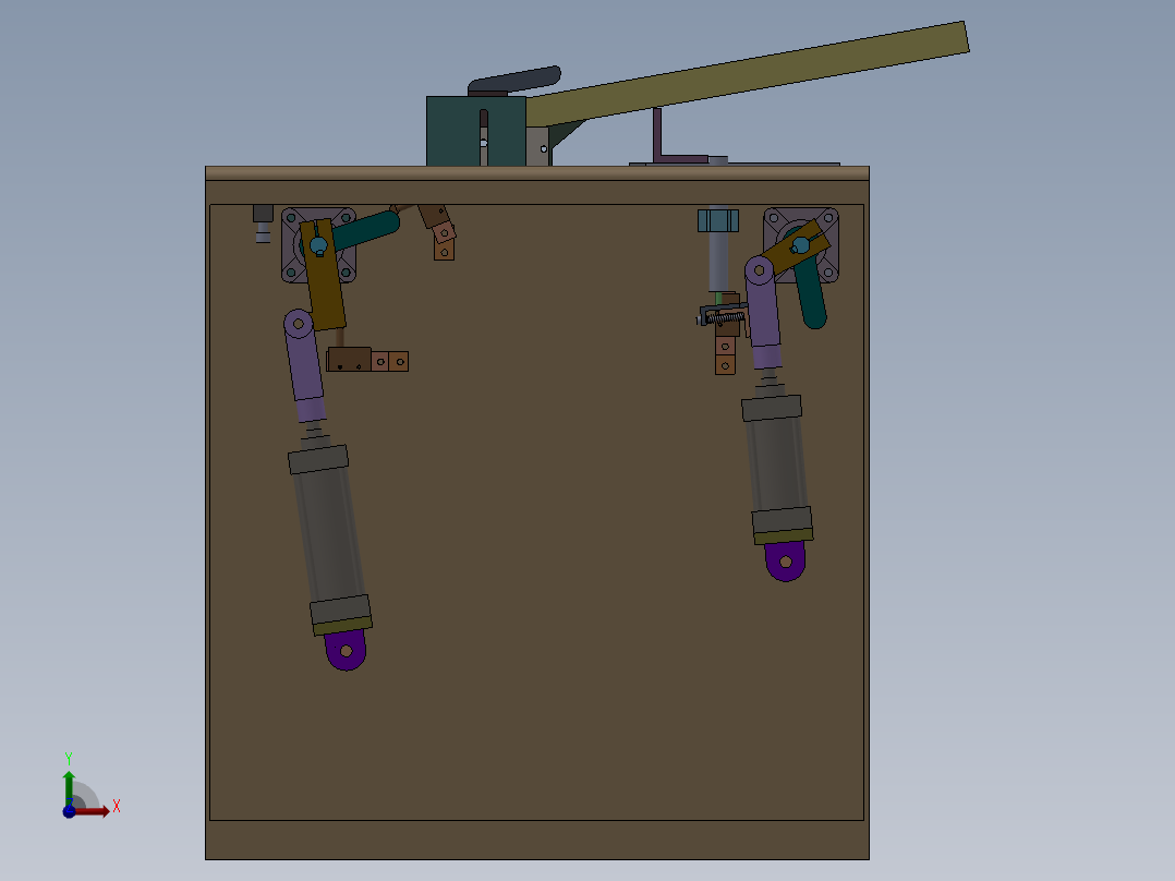 E113 管子自动倒角机前视图