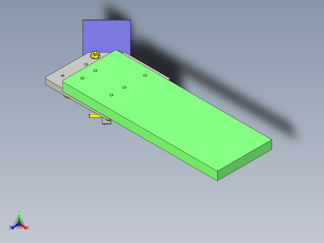 偏置中心点的角度调整机构_