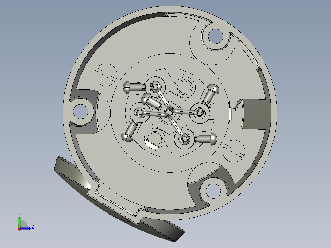 拖车电气连接左视图