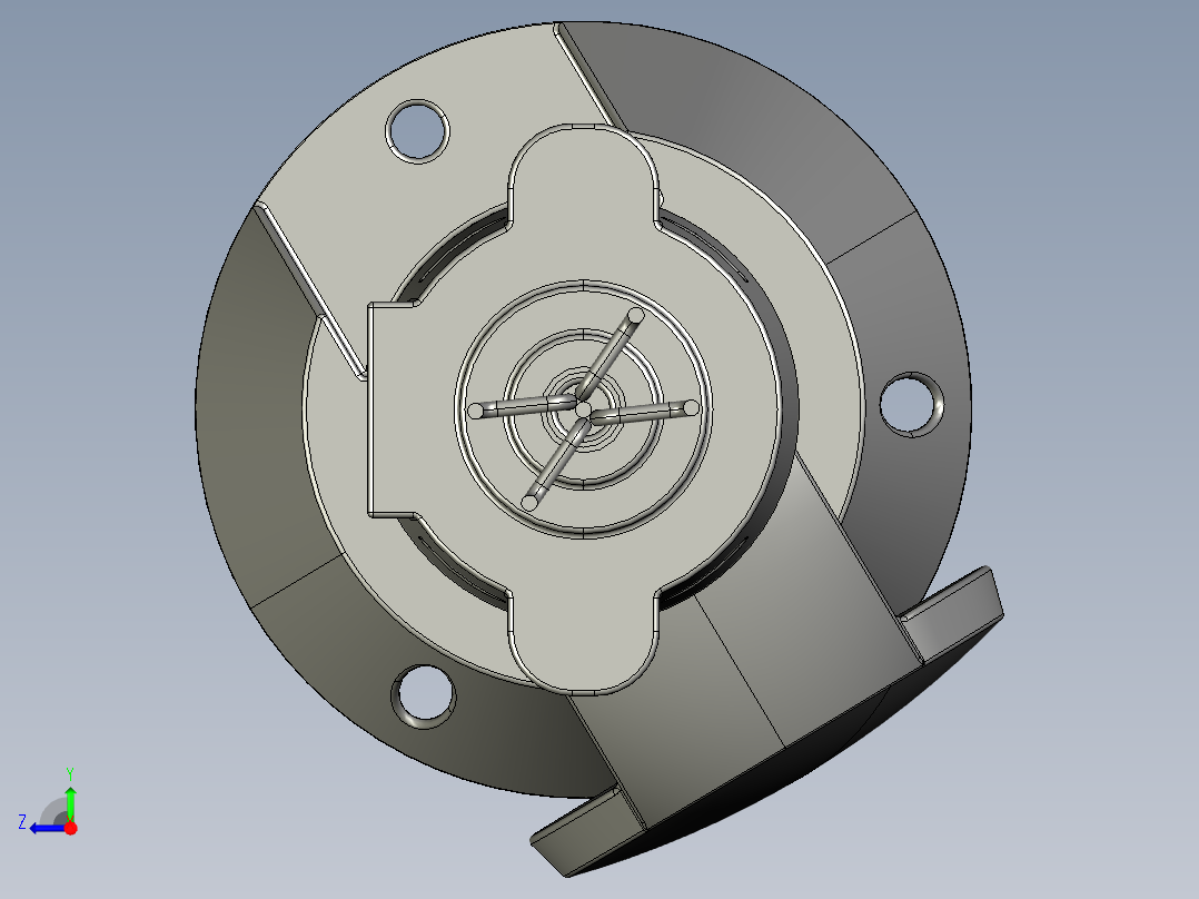 拖车电气连接右视图
